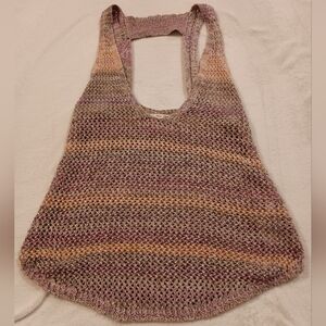 We The Free People Under The Starlight Tank Top Size Small Sunset Combo